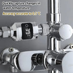 Shower Head Water Temperature Monitor Electricity LED Temperature Display Faucets Thermometer Shower Home Meter Water Bathi Z4Q7