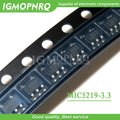 10PCS free shipping MIC5219-3.3BM5 MIC5219-3.3YM5 MIC5219 LG33 SOT23-5 LOD  regulator 100% new original quality assurance