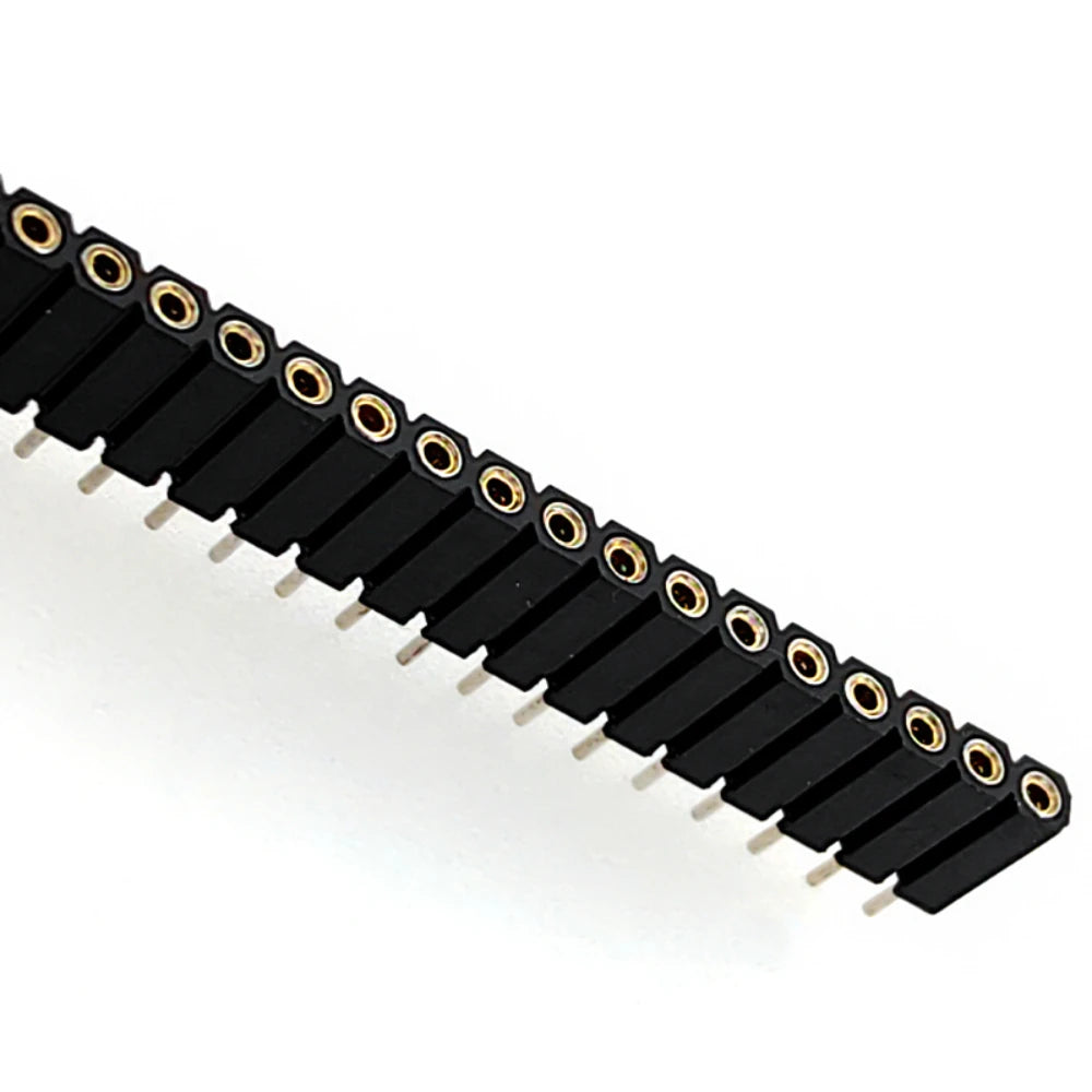 2.54mm PH7 Extra Plastic Height 2P 4P 8P 10P 20P  40P Round Single Row PCB IC Crystal Transistor Socket Hole Female Header