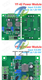 Positive Negative Voltage Stabilizing Power Supply Module Low Ripple Linear Adjustable Stabilizing Voltage Regulator DC 5.5V-35V