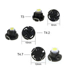 10pcs T3 T4.2 T4.7 1SMD LED low consumption high bright long life bulb NEO wedge instrument panel control light