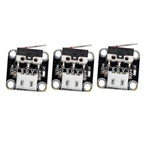 3 pcs Limit -10 Accessory Switch Small Mechanical Endstop With Indicator Light For 3D Printer 3D Printing Accessory