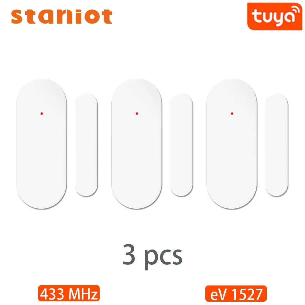 Window Door Magnetic Sensor Door Open Closed Detectors Wireless Smart Home Security Protection Alarm System App Remote Control