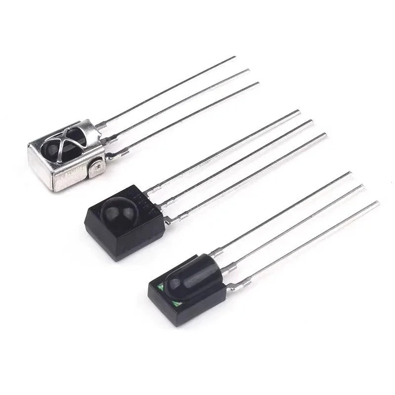 10PCS/Lot Universal IR Infrared Receiver DIP LED VS1838B 1838 VS838 VS1738 HS0038BD HS0038 CHQ0038K Remote Receiver Tube