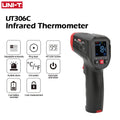 UNI-T Infrared Thermometer UT306S UT306C Non-contact Industrial Laser Digital Temperature Meter Temperature Gun Tester -50-500