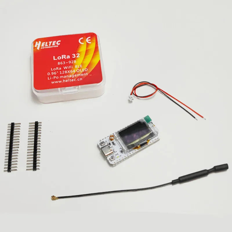 2PCS New V3 Version 433MHZ/868MHz-915MHz SX1276/SX1278 ESP32 LoRa OLED  WIFI Lora Kit 32 V2 Development Board for Arduino