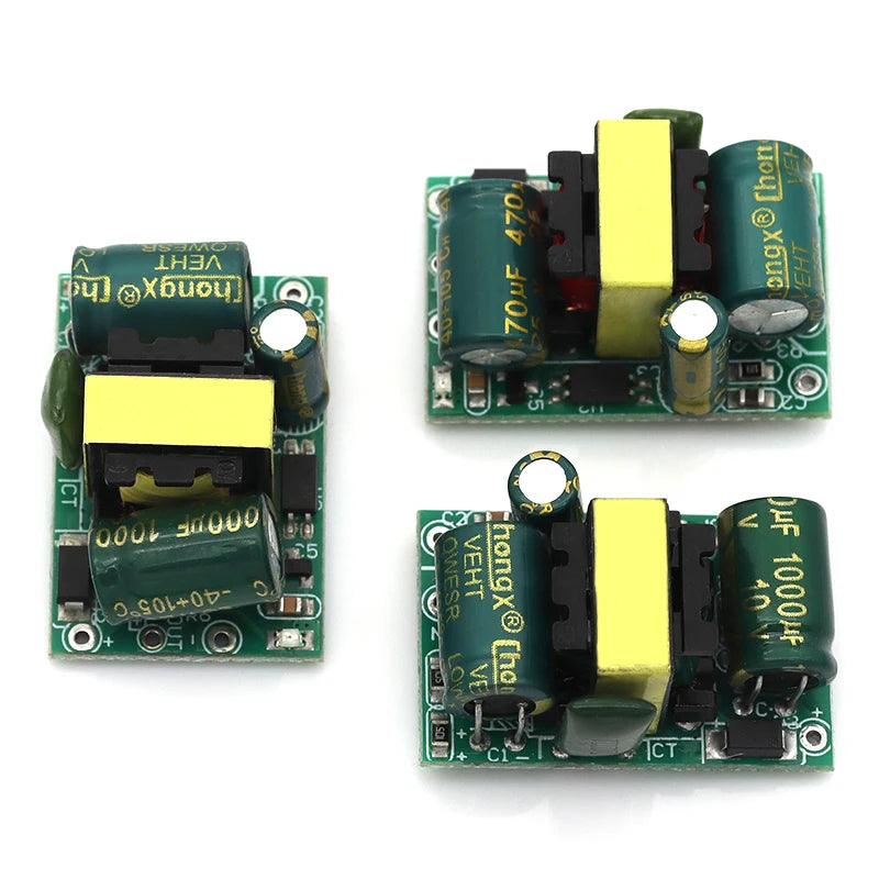 1pcs 220V AC To DC Isolated Power Board 3.5W Precision Regulation 5V/3.3V700mA 12V400mA MCU Power Converter PCB
