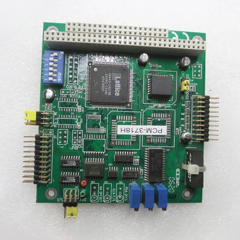 PCM-3718H PCM-3718 Series Rev.C1 For Advantech Module Interface Card 16-Bit High Gain PC104 Multi-Function Capture Card