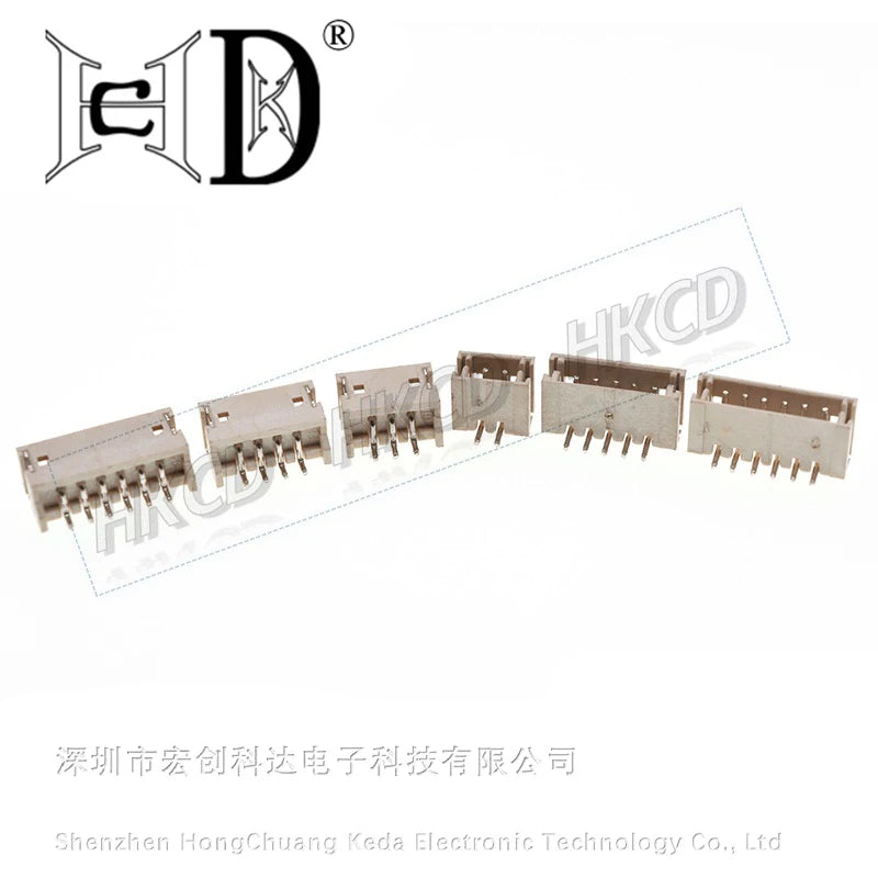 10PCS ZH 1.5/JST/PH/SH/XH Pitch 1.0MM 1.25MM 2.0MM 2.54MM Male Pin Header Socket Dip/Right Angle SMD 2/3/4/5/6/7/8/9/10/12P Pin