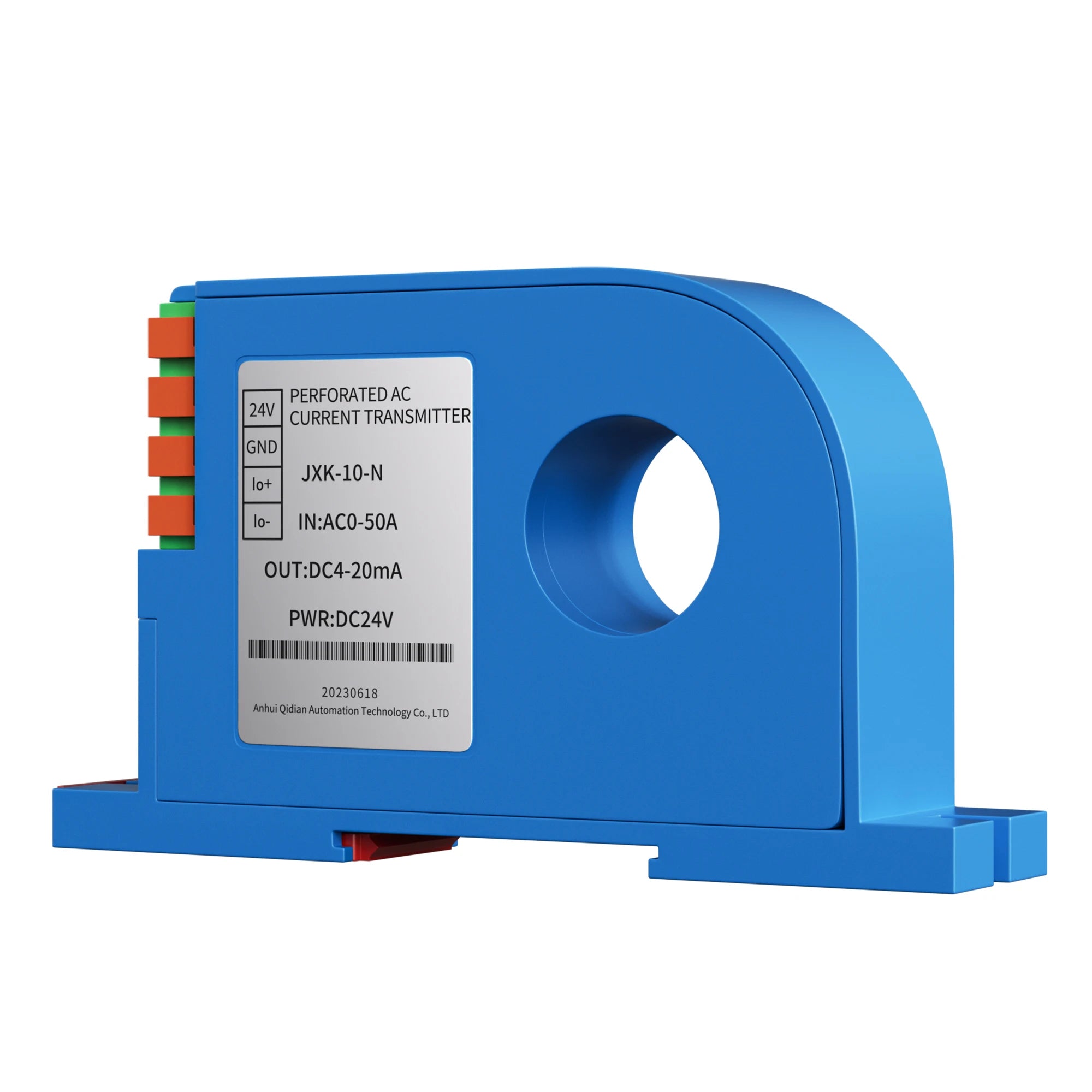 AC 50A 100A 200A 300A 500A 600A Current Transmitter 4-20ma Output Ampere Transducer Current Transformer