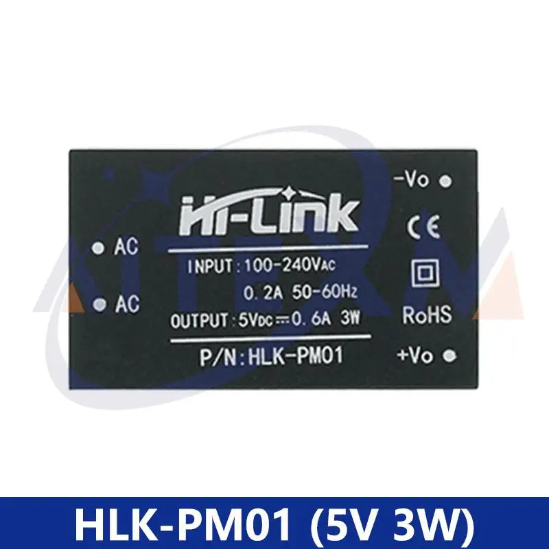HLK-PM01 HLK-PM03 HLK-PM12 AC-DC 220V to 5V/3.3V/12V Mini Power Supply Module Intelligent Household Switch HLK-5M05 YANXD