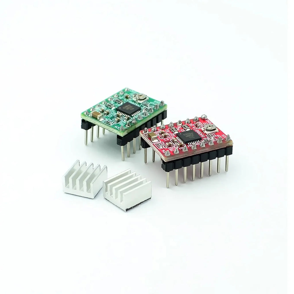 5/10PCS 3D Printer Parts StepStick A4988 DRV8825 Stepper Motor Driver With Heat sink Carrier Reprap RAMPS 1.4