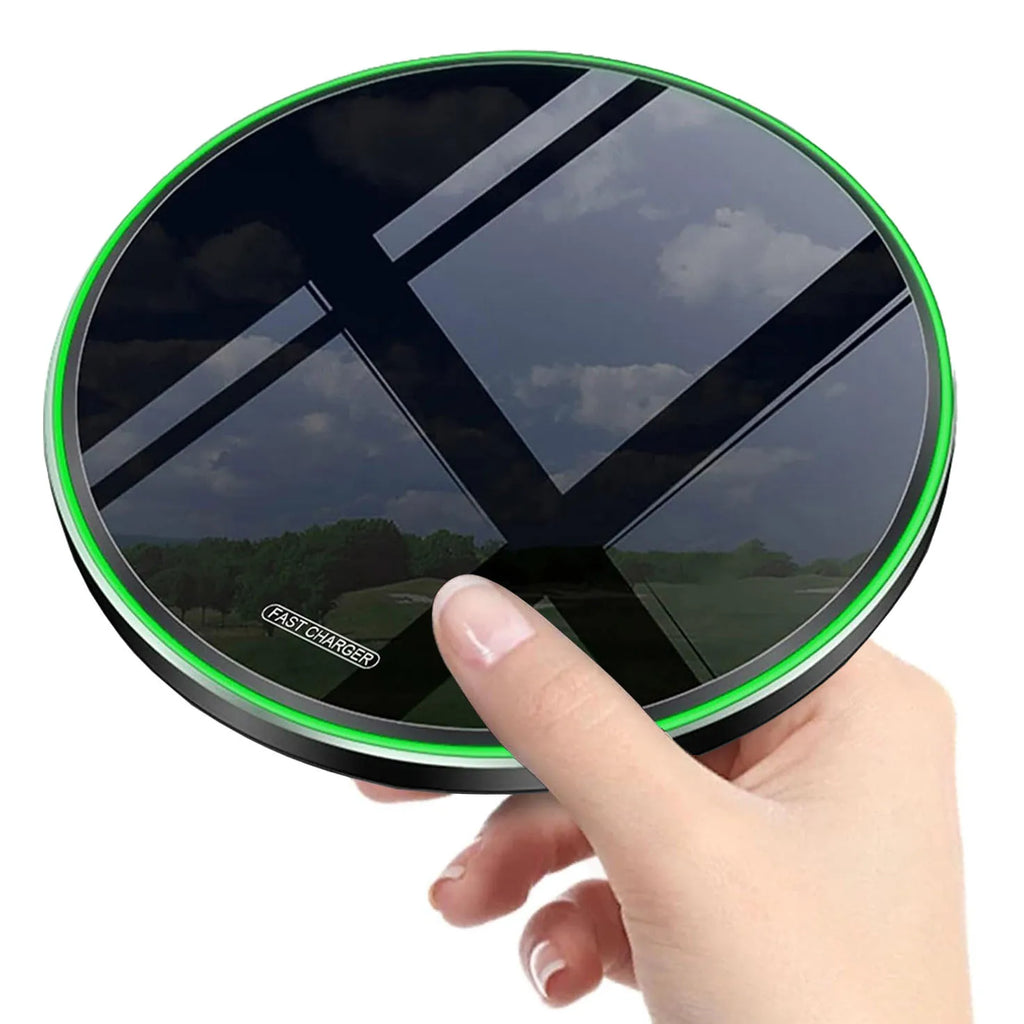 30W Wireless Charger Pad for iPhone 17 16 15 14 13 12 11 Samsung S26 Xiaomi Phone Chargers Induction Fast Charging Dock Station
