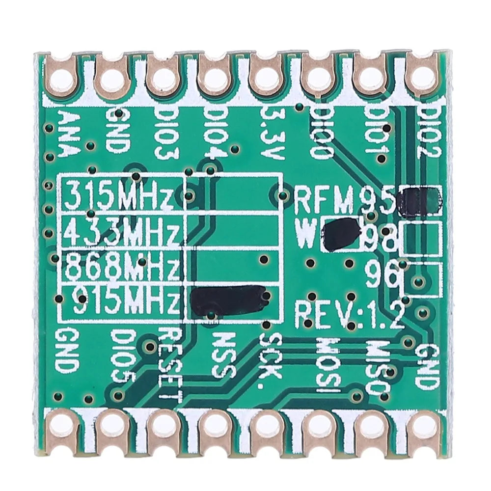 RFM95-915MHz Wireless Transceiver Module Ultra Long Range RF95 RF95W LoRaTM Module RF96 Chip Wireless Receiver Module