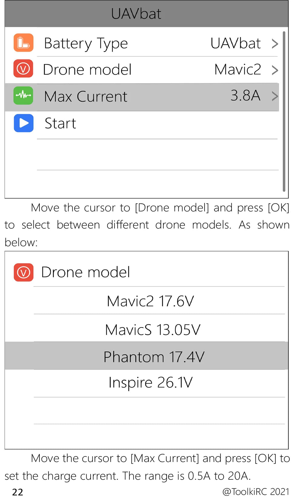 ToolkitRC M9 600W 20A USB Fast Charing DC Smart Charger Adjustable Screen Angle with Audio Function For 1-8S Lipo LiFe Battery