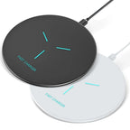 Wireless Charger Pad Induction Fast Wireless Charging Station For iPhone 17 16 15 14 13 12 Pro Max Samsung Xiaomi Oppo Huawei