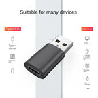 Type-c Female To USB 3.0 Male Adapter Charging Data Cable Connector For iPhone Samsung Huawei Phone Ipad Laptop USB-C Earphone