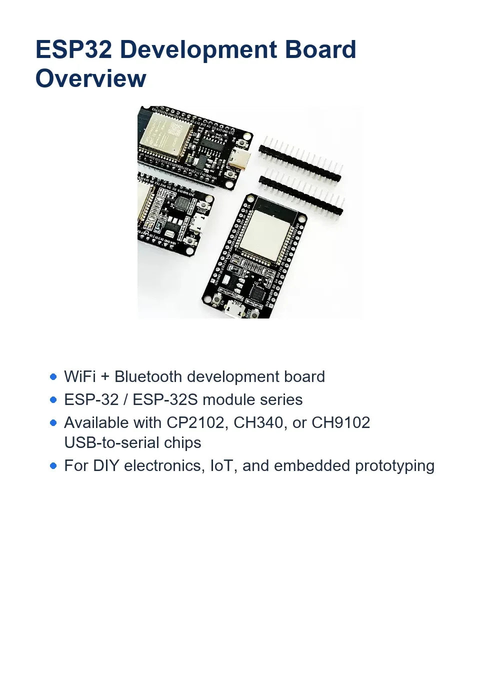 10PCS ESP32 Dev Boards ESP-WROOM-32 WiFi Bluetooth Dual-Core Microcontroller Modules Micro USB Compatible with Arduino IDE