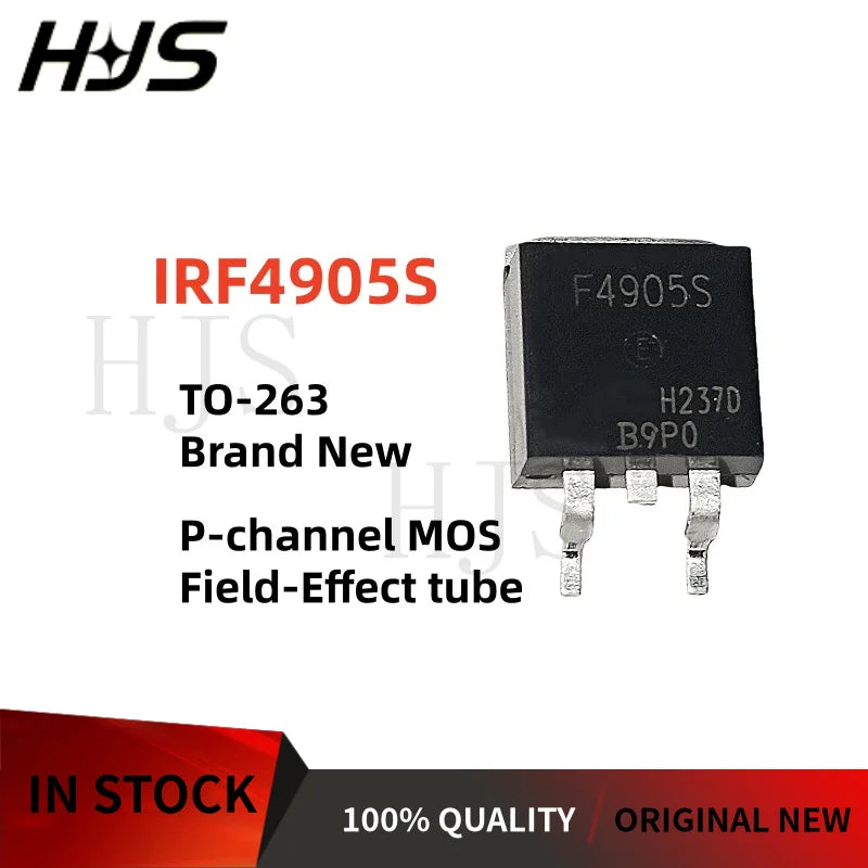 10-30PCS High-quality IRF4905S F4905S IRF4905 4905S 55V/74A TO-263 P-channel MOSFET Field effect tube NEW