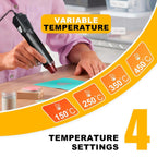 220V Hot Air Gun Soldering Temperature Blower Gun DIY Crafts Electric Power Hot Dryer Mini Heat Gun For Shrink Tubing Car Wrap