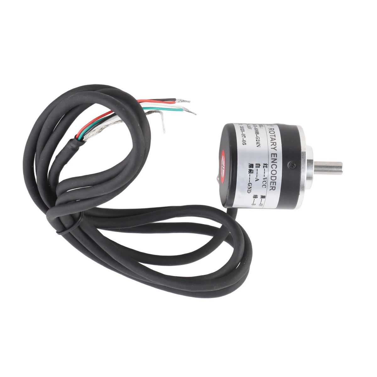 600P/R Magnetoelectric Incremental Rotation Encoder 5V‑24V  2‑Phases Shaft 6mm Magnetoelectric Rotation Encoder Sensor