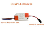 DC5V LED Light Beads Light Source SMD 2835/5730 LED Ring Board Aluminum Lamp Plate Accessorie 10W 12W with SM Female and Driver