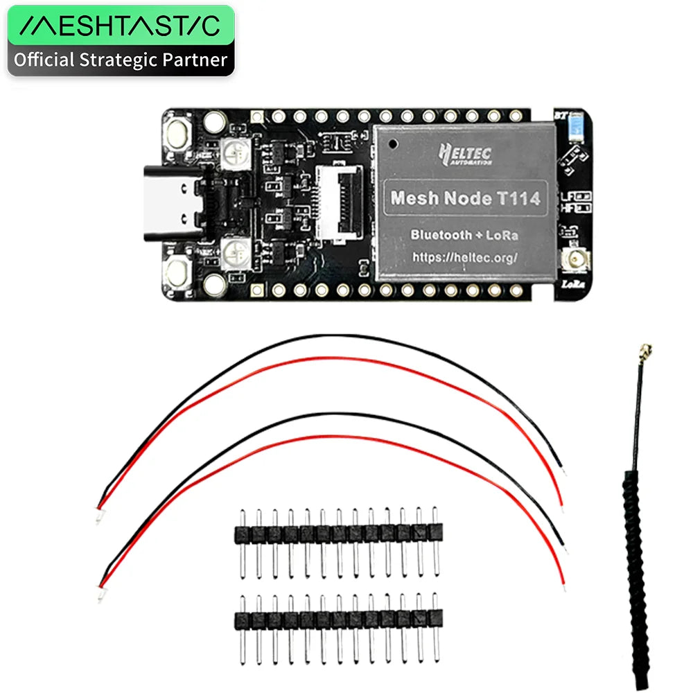 Heltec LoRa Mesh Node T114 V2 Meshtastic Tracker Nordic NRF52840 SX1262 863-928M GPS LoRaWAN Arduino Devboard Low Power BLE WiFi