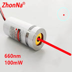 532nm 35mW Green Laser Module 3-5V Copper Laser Spot  Irradiation Positioning Lamp Laser Diode Light Emission Aiming Accessories