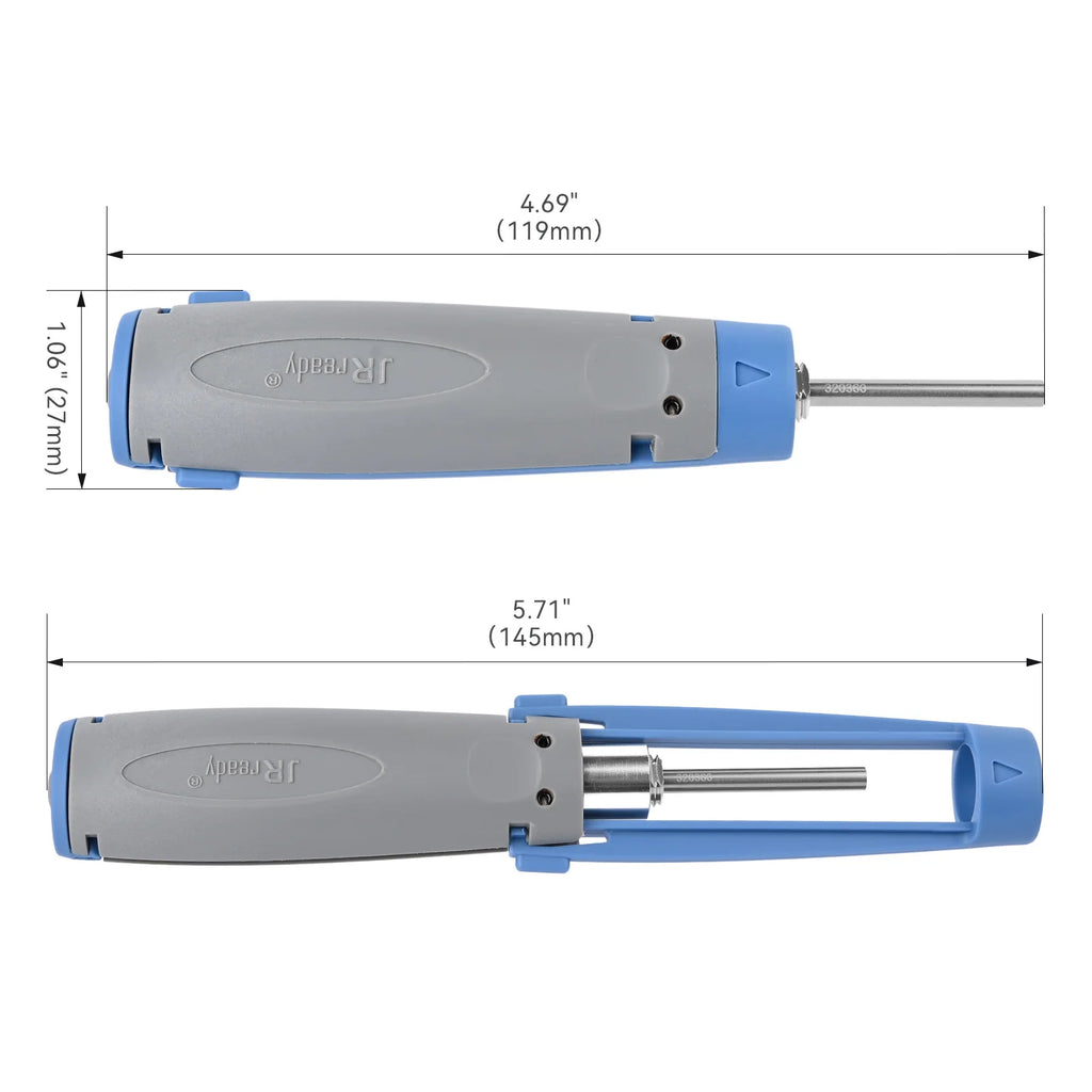 JRready JRconDRK-T320360 Pin Extraction Tool Suitable for Molex Standard .093” 1545Series; 3191 Series; JST L6.2 Series Terminal