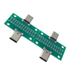 Type-C Test Board USB 3.1 Connector Module PCB Board Male /Female / Male to Female Head Convertor USB3.1 Transfer Adapter Plate