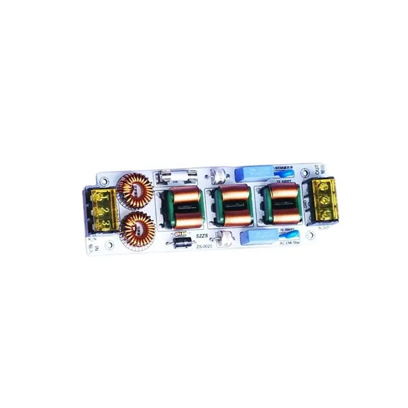A99E-AC 110V 220V EMI Filter 4-Stage Lightning Protection Suppressor Power EMC Audio Amplifier Purifier Current Noise 6A