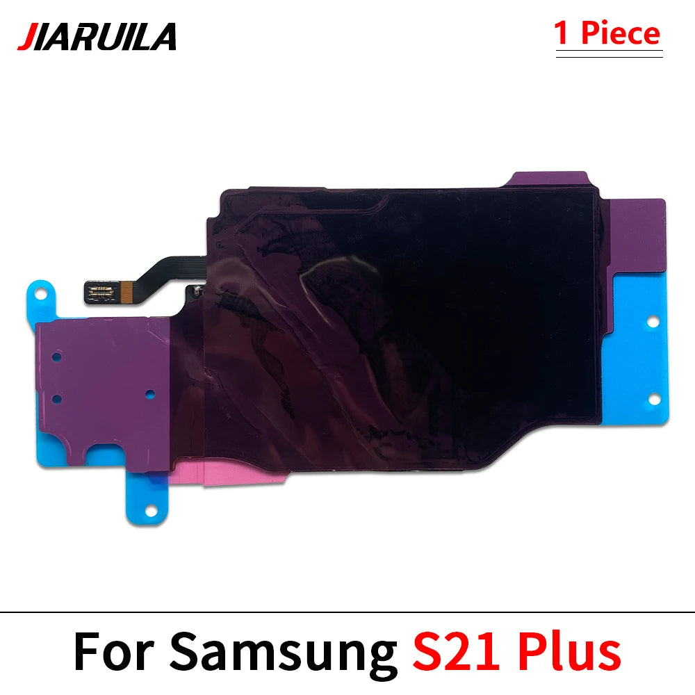 NEW For Samsung S23 S22 S21 S20 Fe Plus Ultra Wireless Charging Induction Coil NFC Module Flex Cable Repair Parts