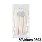 2500pcs 0402 0603 0805 SMD Ceramic Capacitor Assorted Kit 50Values 1pF - 10uF 100PF 10NF 100NF 0.47UF 1UF Chip Capacitance Set