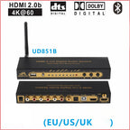 DTS Dolby AC3 5.1 Channel Audio Decoder Conversion DAC Bluetooth HDMI Splitter USB Computer Sound Card US/UK/EU