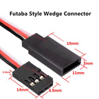 20sets Servo Extension JR/Futaba Connector Male/Female Plug with 2.54 Terminal for RC Robot Airplane Car Servo ESC