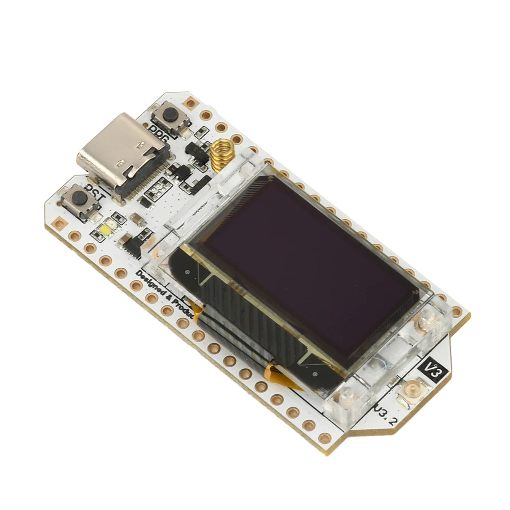 ESP32 Development Board Dual Core WiFi Bluetooth LoRa Microcontroller with OLED Display for Arduino IoT Projects