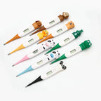 Hot Selling Cute Animal Digital Thermometer Waterproof Flexible Tip Fast Accurate Reading Baby Oral Armpit Temperature Checker