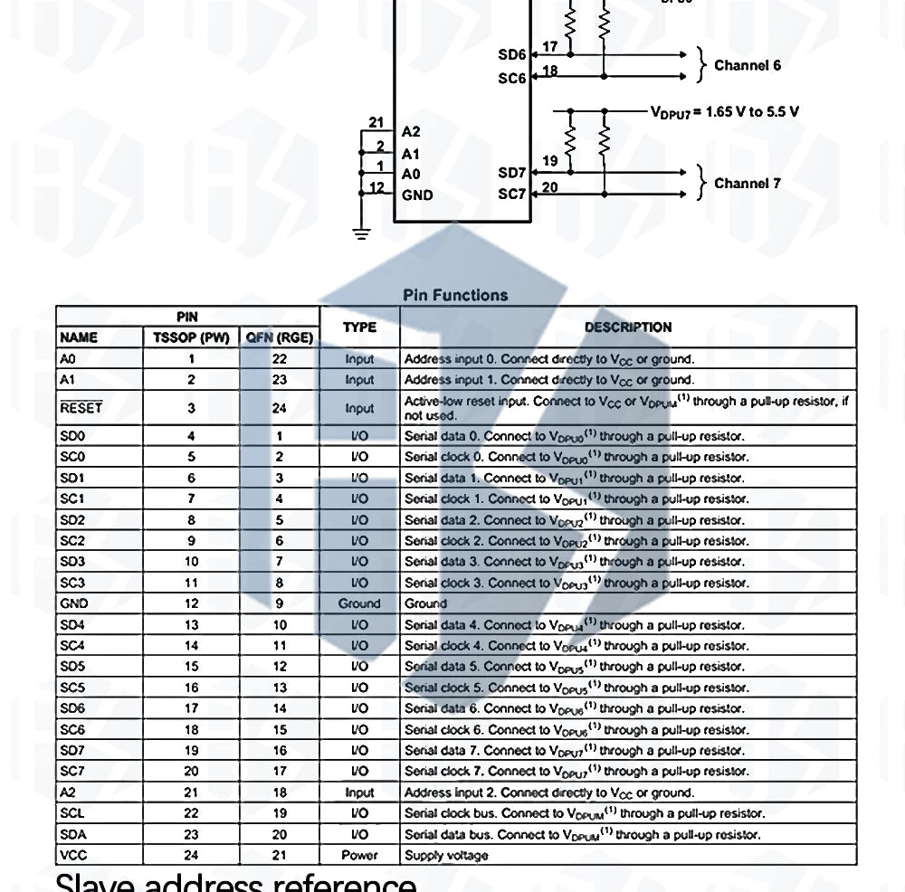 PCA9548 TCA9548A I2C Multiplexer Module – 1-to-8 Channel Expansion Board for IIC Bus (8-Way)