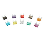 120Pcs Mini Profile Small Size Blade Car Fuse Assortment Set for Auto Car Truck Fusibles 12V 2.5/3/5/7.5/10/15/20/25/30/35A