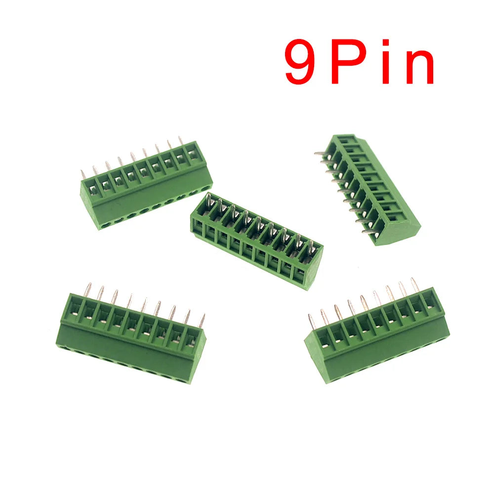 5/10pcs KF128 2.54mm PCB Mini Screw Terminal Blocks Connector for Wires KF128-2.54 2P 3P 4P 5P 6P 7P 8P 9P 10P 12P 16P Terminal
