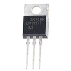 10PCS  LM1117T-3.3 LM1117-3.3 3.3V Linear/Voltage Regulator Chip Inline TO-220