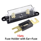 1set ANL Automotive Fuse Holders Fusible Link with Fuse 30 40 50 70 100 150 250 300 350 400 450 500A  AMP