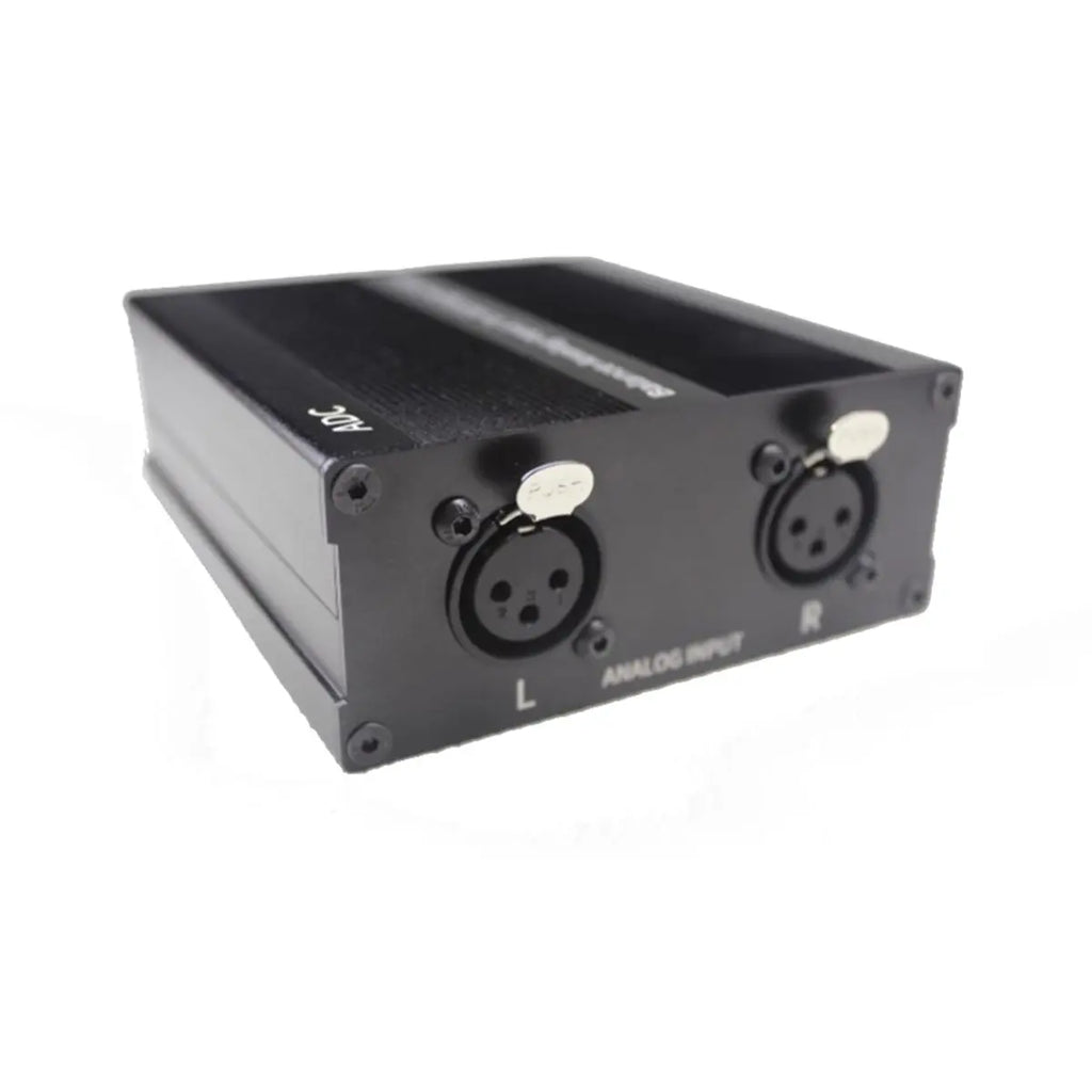 AU47-AES/EBU Analog-to-Digital Audio Converter Digital Audio Encoder Balanced Stereo Output 24 Bit 192K