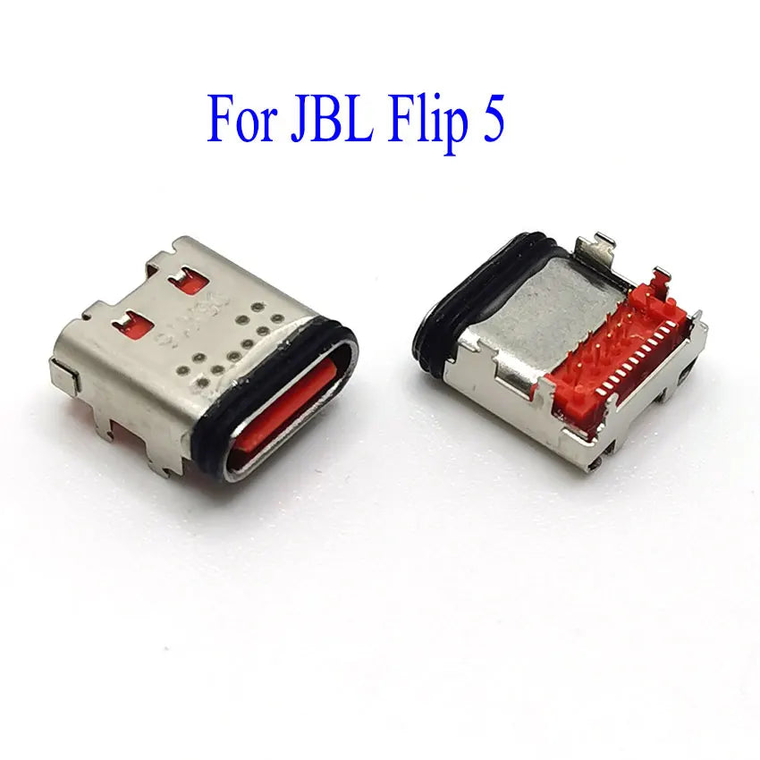 For JBL Flip 5 6 Charge 5 Go 3 PULSE 4 Link Portable Bluetooth Speaker USB Type C Micro USB Charging Port Jack Socket Connector