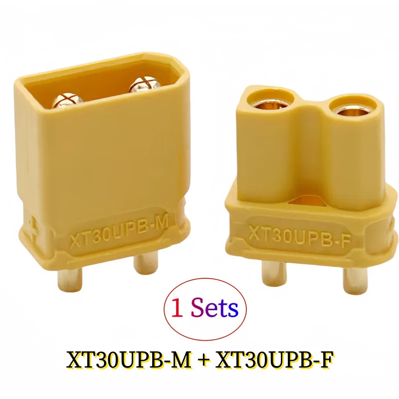 XT30UPB XT30 UPB 2mm Plug Male Female Bullet Connectors Plugs for RC lipo battery XT30UPB-F / XT30UPB-M