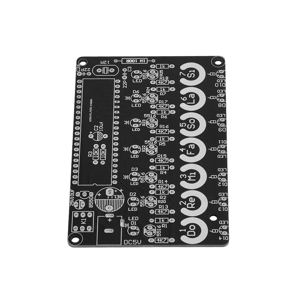 Electric Piano DIY Kits DIY Electronic Organ Module 51 Microcontroller String Less Photoelectric Organ Kit Soldering Practice