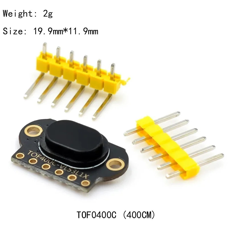 TOF050C TOF200C TOF400C laser ranging sensor module TOF time-of-flight distance IIC output for arduino VL6180 VL53L0X VL53L1X