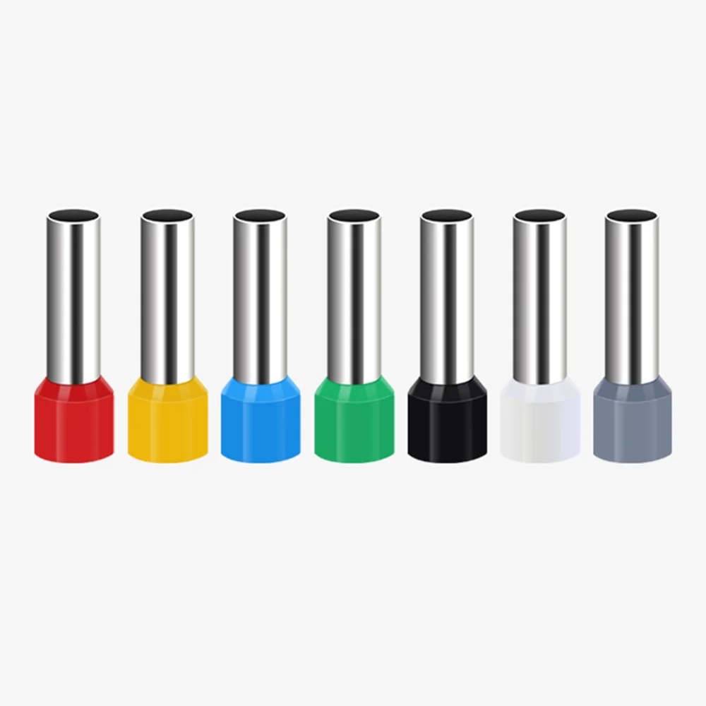 400 pcs Crimping Terminal Kit, Tubular Terminal Blocks, Various Types, Electrical Tube Terminal Blocks, Insulated Wire Terminal