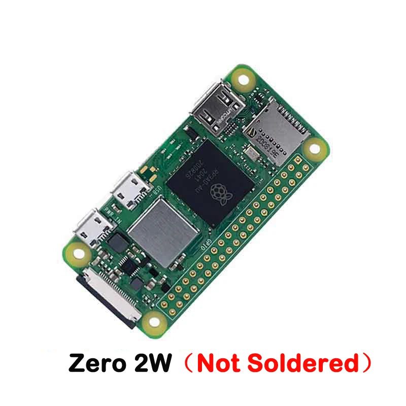 Raspberry Pi Zero 2W Optional Kit Zero 2W 3USB RJ45 Adapter board+32GB SD Card+Card reader+ Heat Sink+Case