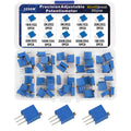 3296W Potentiometer Resistor Kit Precision Adjustable Variable  Resistance Trimmer Potentiometer 1K 10K 100K 1M 50R 100R